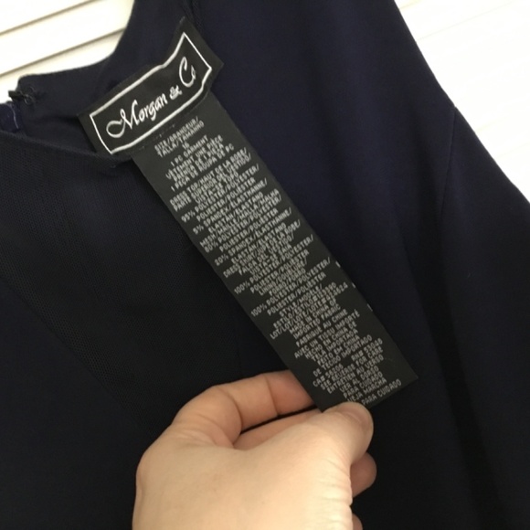 Prom/Bridemaid Dress Sz 16 Navy w/Pockets - Picture 7 of 12